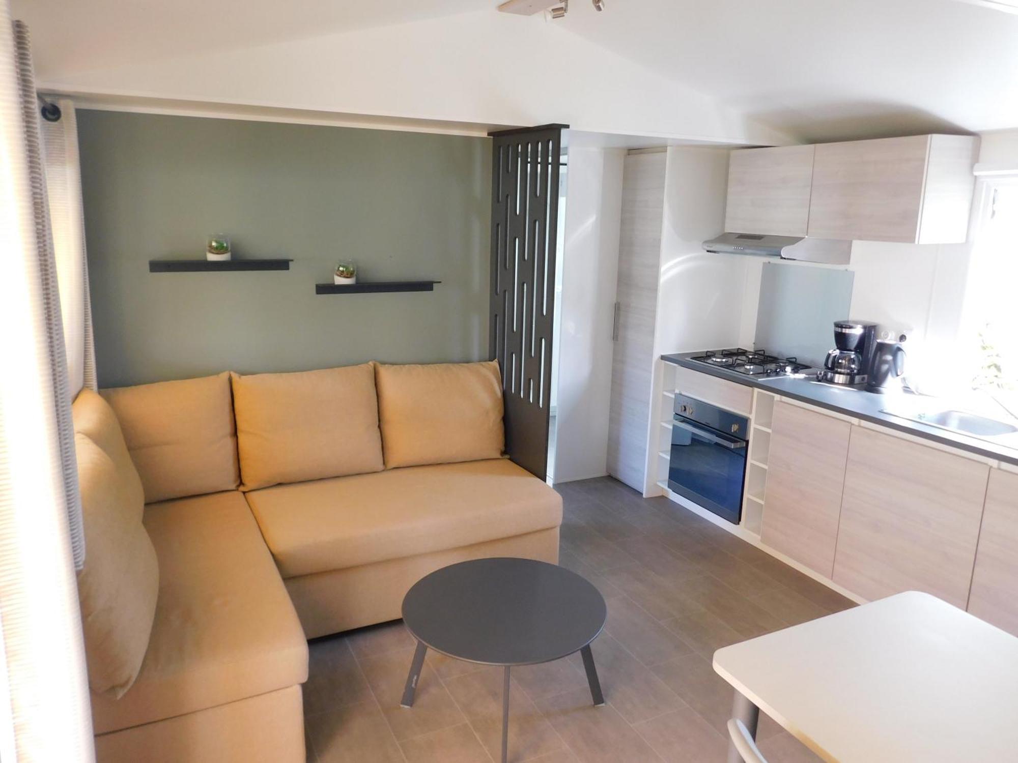 Domaine De Kerlann 4 Etoiles - Mobil Home 2 Chambres - 2 Sdb - 315 ポン・タヴェン エクステリア 写真