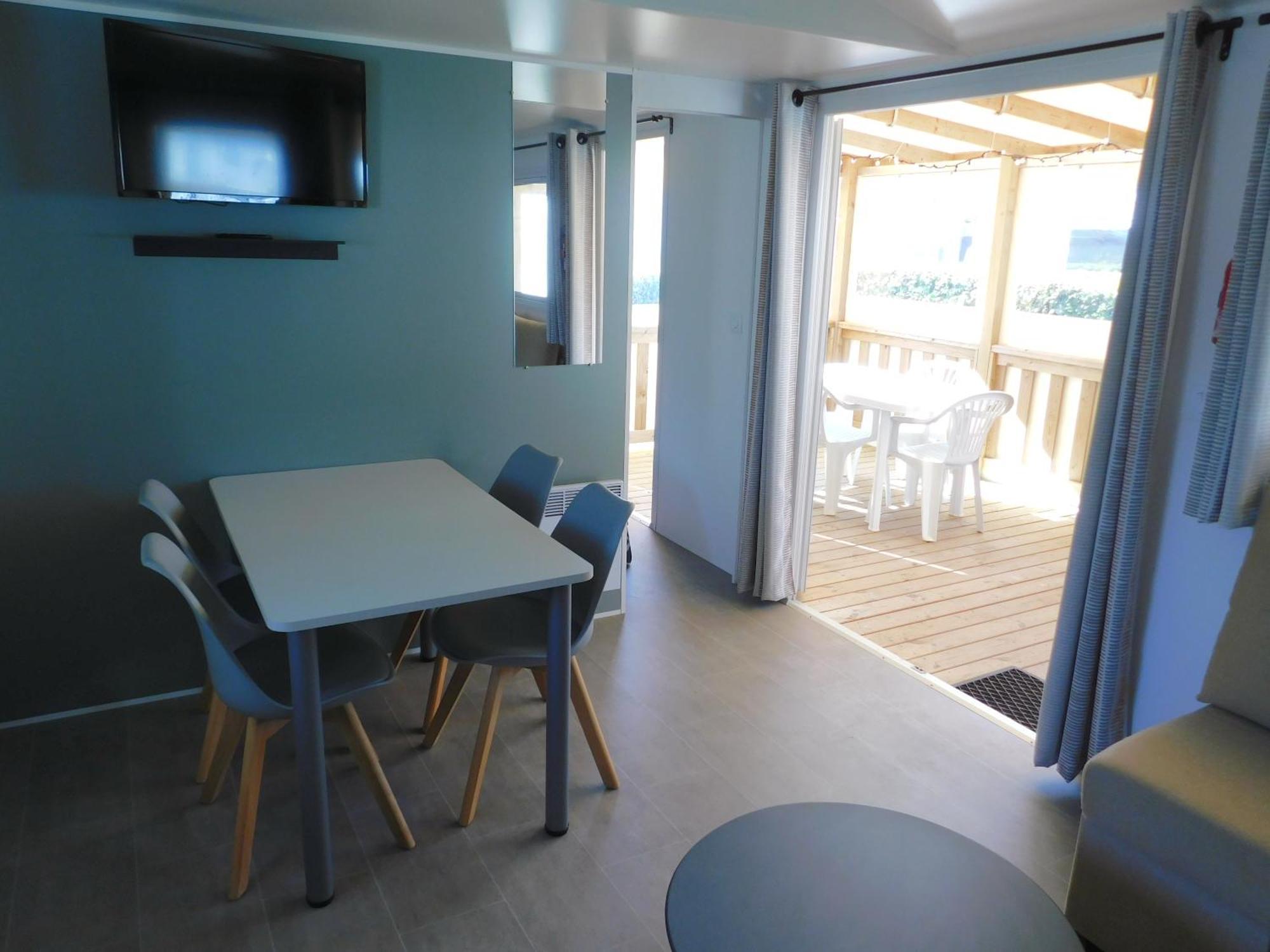 Domaine De Kerlann 4 Etoiles - Mobil Home 2 Chambres - 2 Sdb - 315 ポン・タヴェン エクステリア 写真